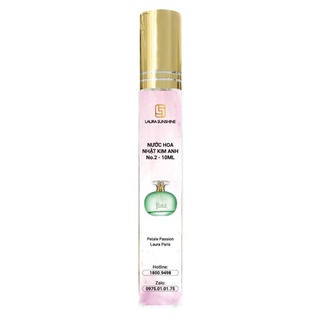 Nước hoa Nữ Petale Passion Laura Paris Mini No2 10ml Chính Hãng