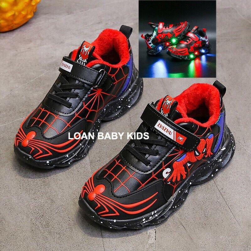 GIÀY THỂ THAO SIÊU NHÂN SIÊU NHẸ CHO BÉ TRAI SIZE 28-32