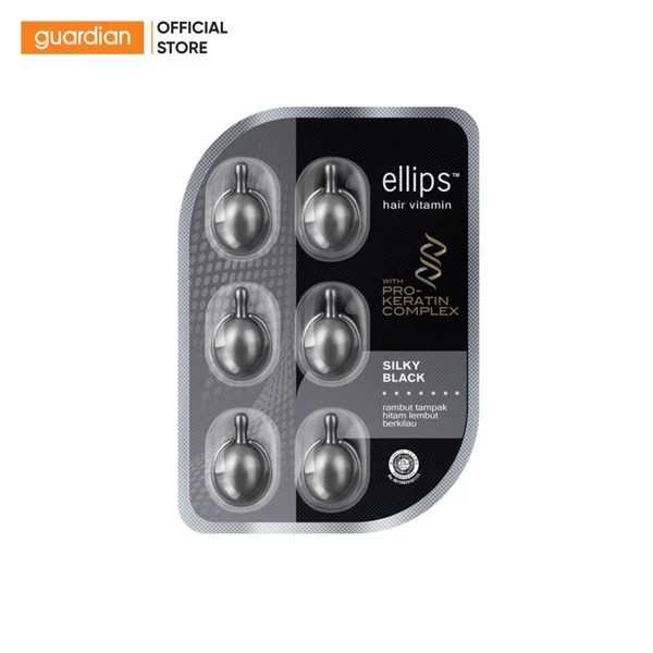 Serum Dưỡng Tóc Ellips Vitamin Phục Hồi Hư Tổn Vỉ 6 Viên Hair Vitamin Moroccan Oil Hair Treatment Blister