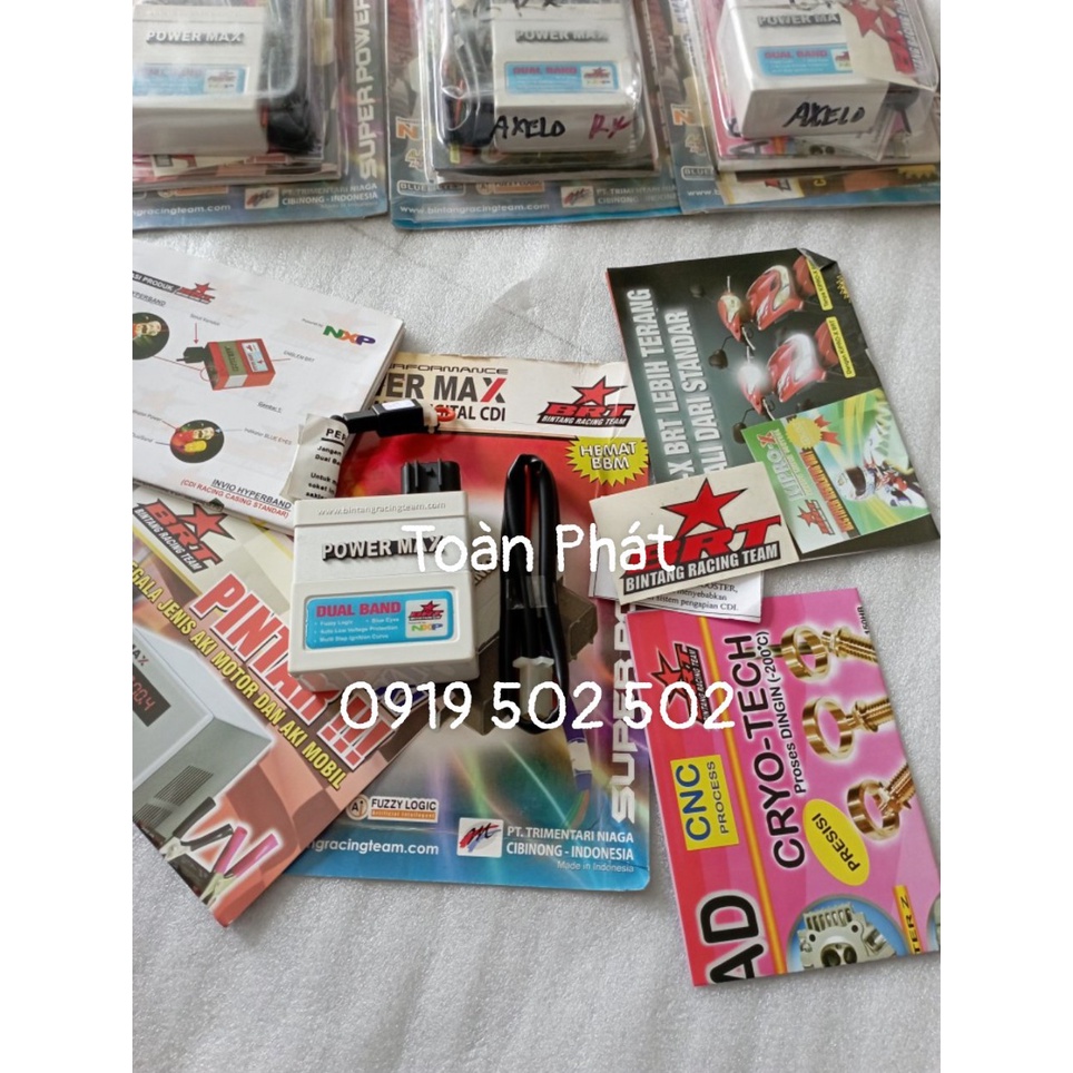 ECU BRT POWER MAX AXELO 125 RK - CHÍNH HÃNG BRT INDONESIA