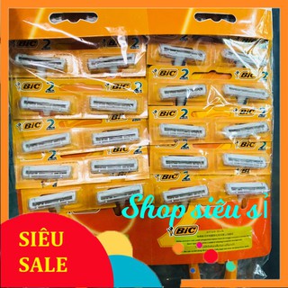 Vĩ dao cạo râu bic 2 lưỡi (24 cây/vĩ)