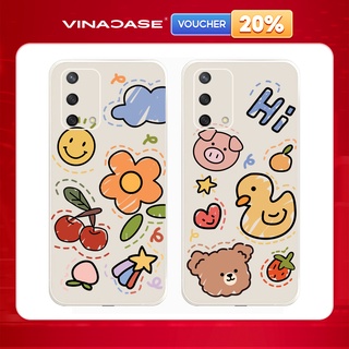 Ốp lưng Vina Case OPPO A1K/A3S/A54/A94/F9/ ....Silicone TPU dẻo viền vuông bảo vệ camera hình Tranh Kute