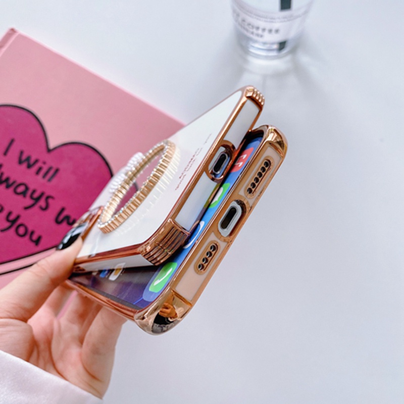 Ốp Điện Thoại Mặt Gương Hình Vương Miện Cho Iphone 12 Mini 12 Pro 12 Promax 11 Pro Max X Xr 7 8 Plus Xs Max | BigBuy360 - bigbuy360.vn