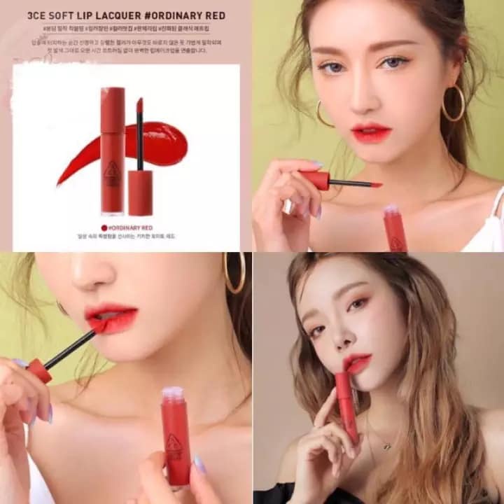 SON KEM LỲ 3CE SOFT LIP LACQUE