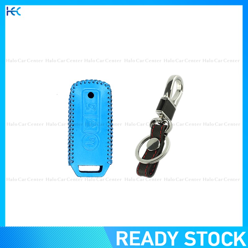 【Ready Stock】100% Genuine Leather Key Cover For Honda Pcx Sh 125 150 Motorcycle Scooter Remote-3 Buttons