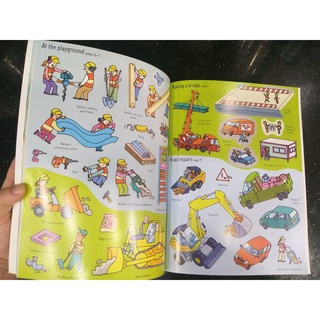 [Big Sale!] Dính dán - Usborne sticker book - Building Sites