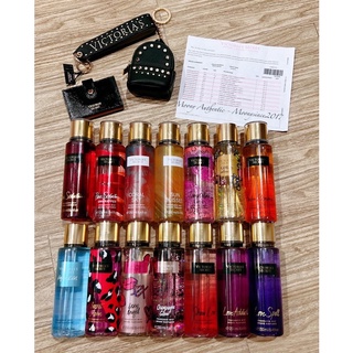 xịt thơm cơ thể body mist Victoria Secret’s 250ml Love addict/ gold truck/ Love spell nhũ shimmer