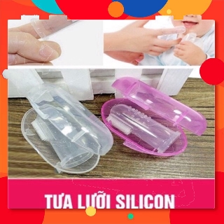 Combo 10 tưa lưỡi, rơ lưỡi silicon cho bé