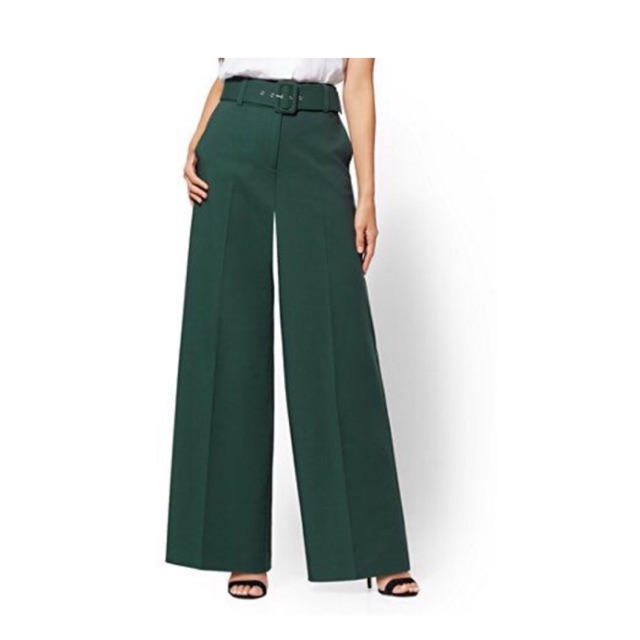 Quân culottes dáng suông 2 khuy không kèm dây đai chất đẹp nhiều màu