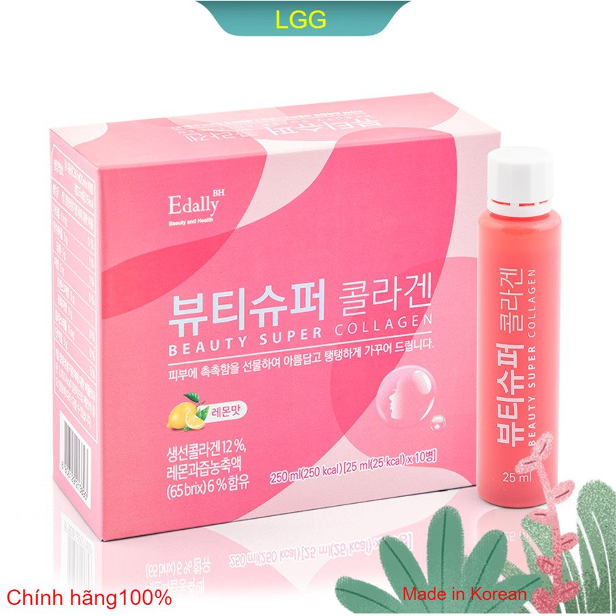 Nước uống Collagen Edally BH xóa nếp nhăn, nám sạm, lão hóa Người muốn có ngoại hình trẻ, xinh đẹp