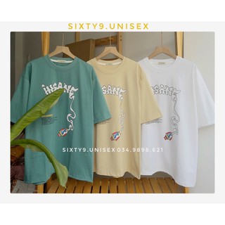 ✨ ảnh thật ✨ áo thun insane tay lỡ unisex