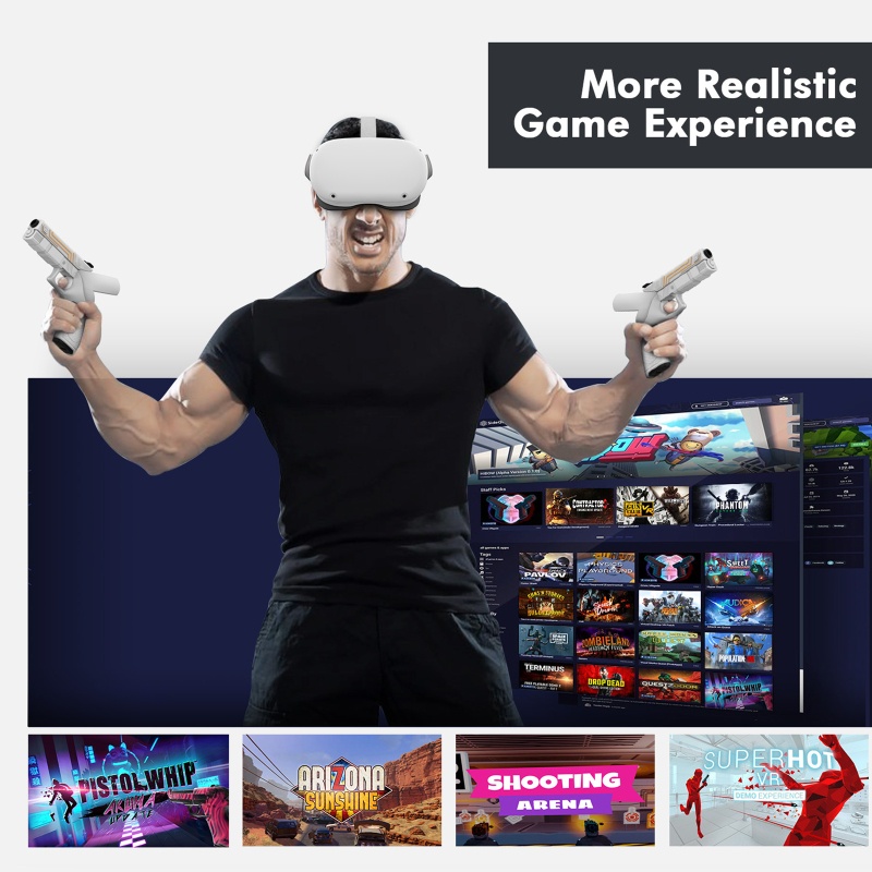 Vỏ Bọc Bảo Vệ Tay Cầm Chơi Game Thực Tế Ảo Oculus Quest 2