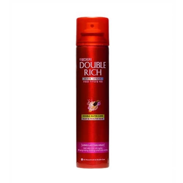 Keo giữ nếp tóc Double Rich Hair Spray 170ml