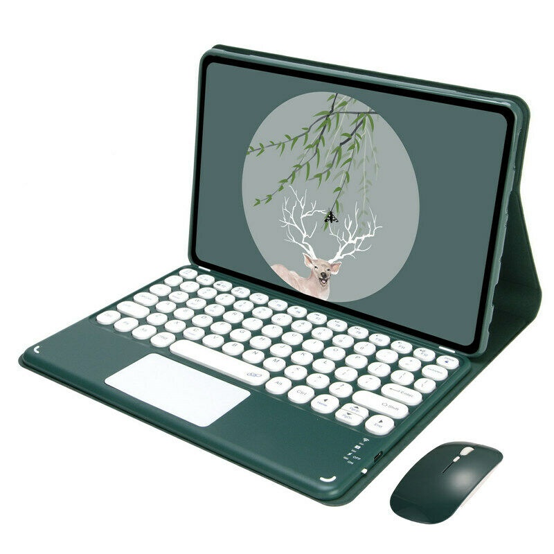 Ốp Lưng Kèm Bàn Phím Bluetooth Không Dây Cho Xiaomi Redmi Pad 10.61 inch TouchPad