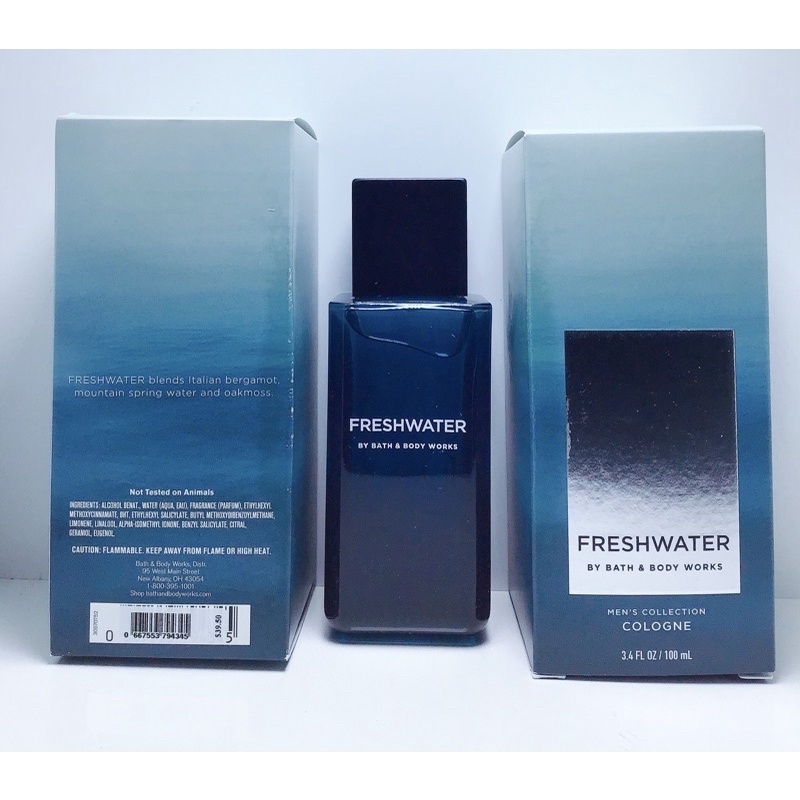 Nước hoa nam cologne COAST/ FRESH WATER 𝑩𝑨𝑻𝑯 &𝑩𝑶𝑫𝒀 𝑾𝑶𝑹𝑲𝑺 𝑬𝑨𝑼 𝑫𝑬 𝑪𝑶𝑳𝑶𝑮𝑵𝑬 - 100𝒎𝒍