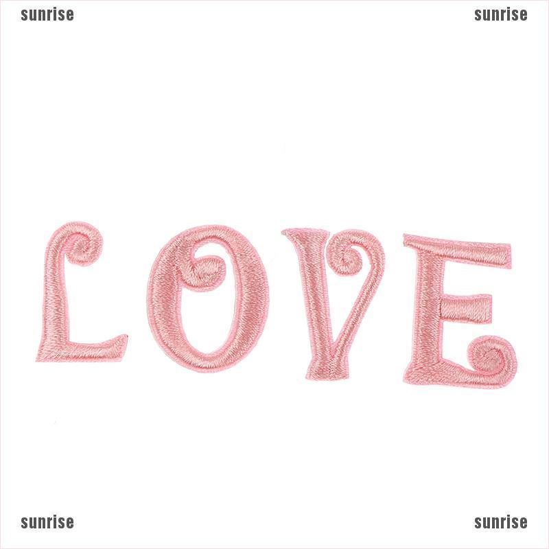 Miếng thêu dán quần áo thủ công hình 26 chữ cái sáng tạo | BigBuy360 - bigbuy360.vn