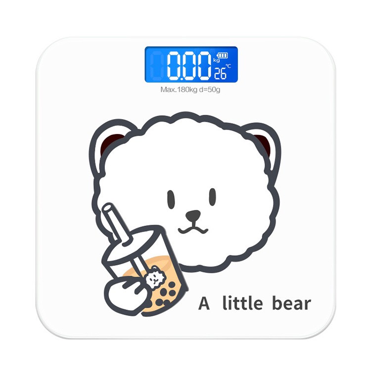Cân điện tử, cân sức khỏe Scale 180kg kính cường lực Màn Hình LED Hiển Thị Độ Chính Xác Cao VT790