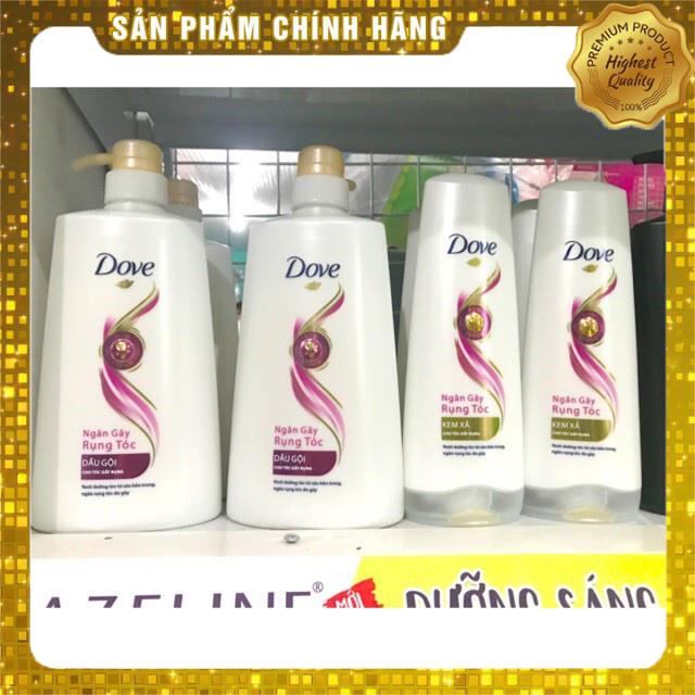 Dầu Gội Xả Dove Oải Hương/ Hoa Sen 650g/620g