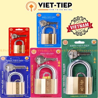 [NOW SHIP] Ổ khóa Việt Tiệp treo đồng cao cấp chính hãng