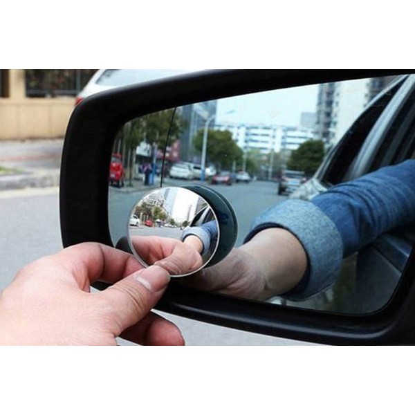 Sét 2 cái Gương cầu lồi xe Ô tô gắn gương chiếu hậu 360 độ xóa điểm mù đảm bảo an toàn giao thông khi lái xe