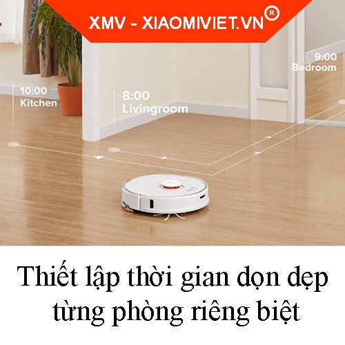 Robot hút bụi lau nhà Xiaomi Roborock S7 | Phiên bản mới 2021 | Bảo hành 24 tháng | Hàng chính hãng