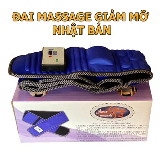 Đai Massage Giảm Mỡ Bụng Cao Cấp X5 Chính Hãng Nhật Bản [TẶNG KEM TAN MỠ 10gr]
