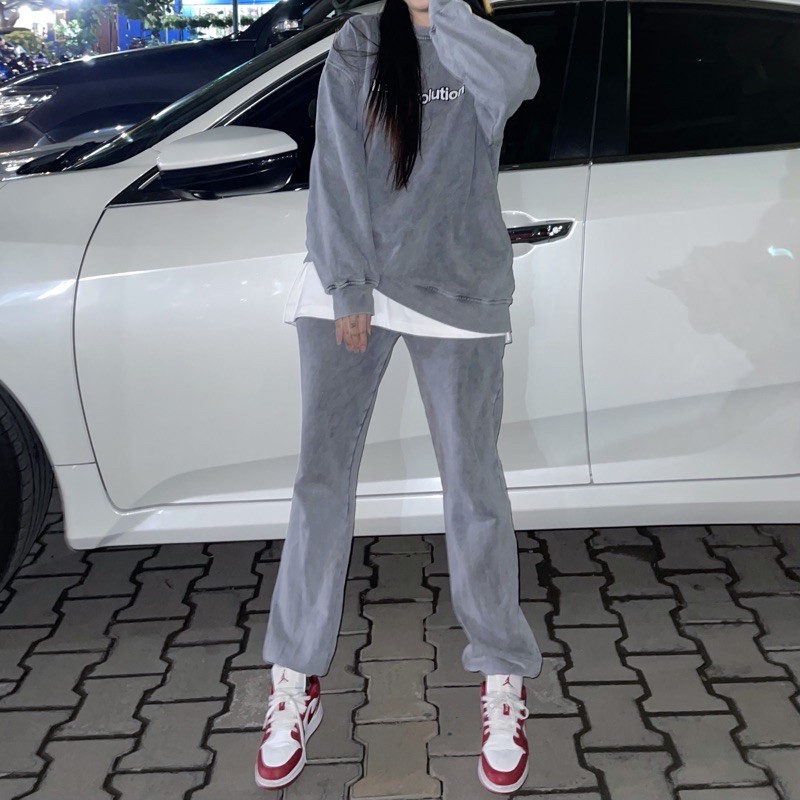QUẦN XÁM WASH BRO