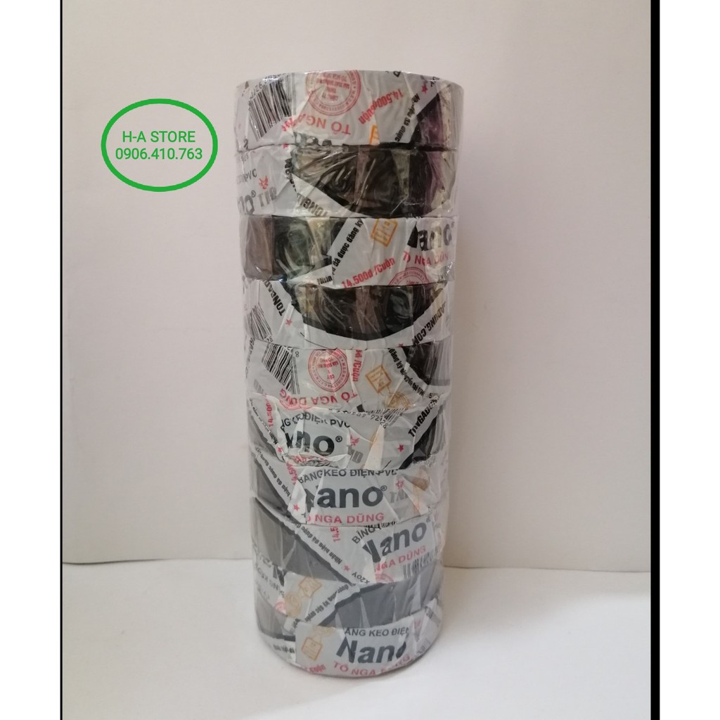 Băng keo điện Tô Nga Dũng Nhỏ / Lớn màu đen