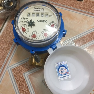 Đồng hồ nước Vikido ĐHN-02 phi 15