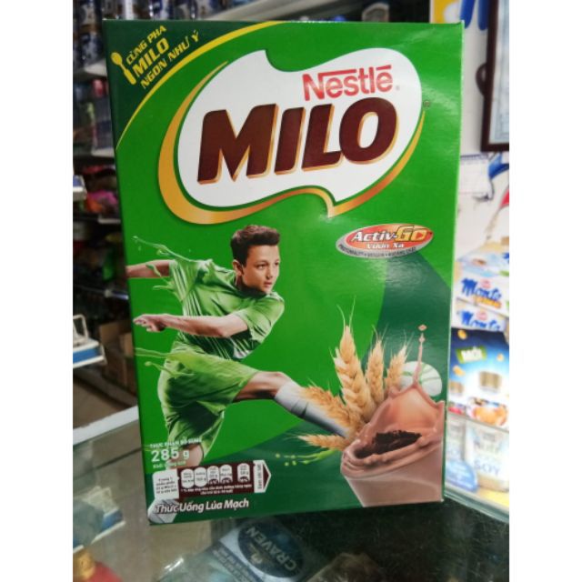 Milo cacaol lúa mạch hộp 285g