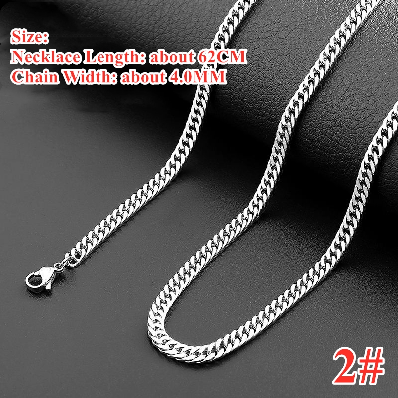 XiaoboACC Vòng cổ bằng thép titan phong cách Hàn Quốc