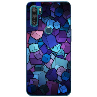 Ốp lưng Vsmart Active 1, Active 1 Plus, Active 3 in hình Viên đá xanh