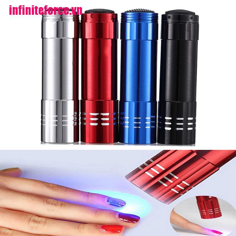 Đèn Sấy Khô Sơn Móng Tay Bằng Tia UV 9 LED mini