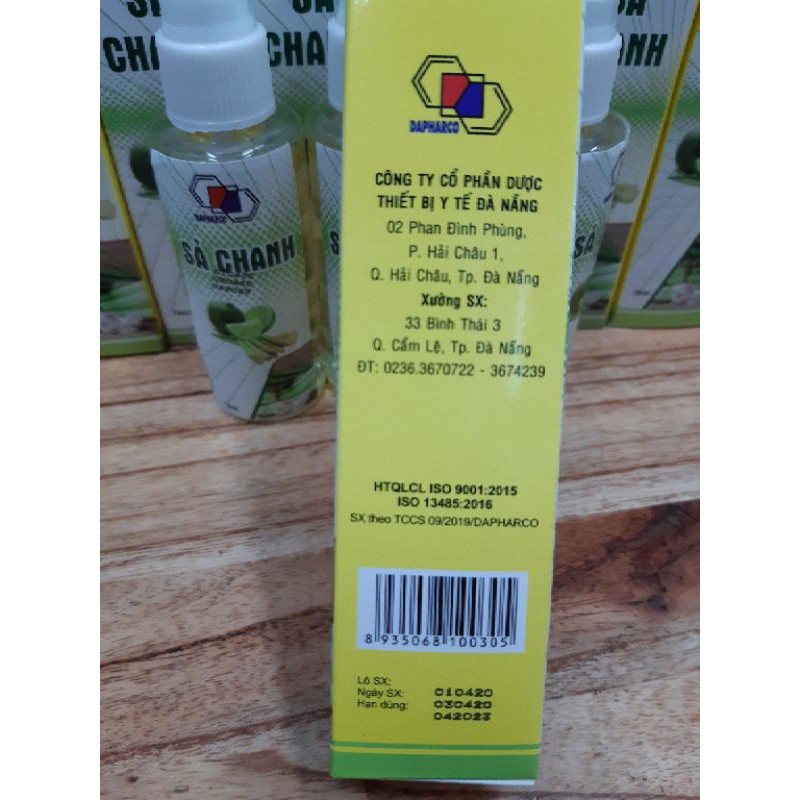 ✅ BÌNH XỊT ĐUỔI MUỖI &amp; KHỬ MÙI HƯƠNG SẢ CHANH 70ML