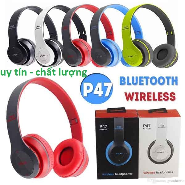 Headphone Bluetooth P47 Cao Cấp