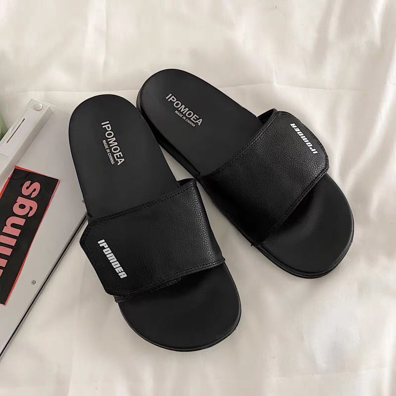 Dép sandal IPOMOEA đế cứng quai dán_CÓ ẢNH THẬT