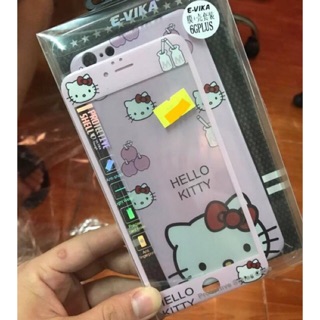 Combo ốp dẻo + kính cường lực Hello Kitty