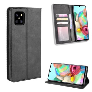 Bao da dạng ví Note 10 Lite Leather Luxury