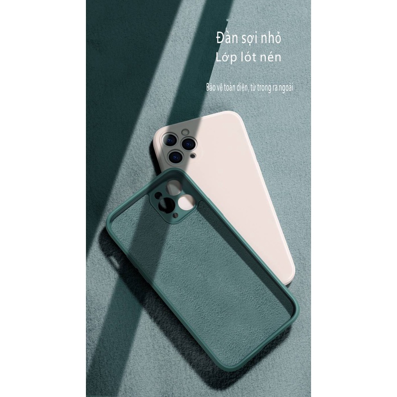 Ốp lưng iphone  silicon lỏng cạnh thẳng 6/6plus/6s/6splus/7/7plus/8/8plus/x/xr/xs/11/12/13 / pro / max - Tce case | BigBuy360 - bigbuy360.vn