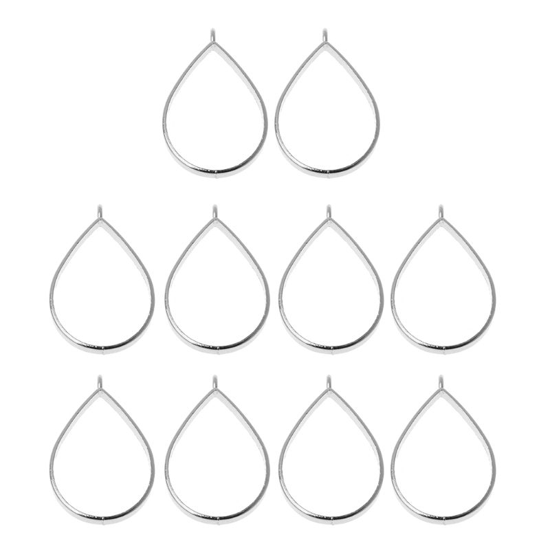 10 cái khung trống làm mặt dây trang sức