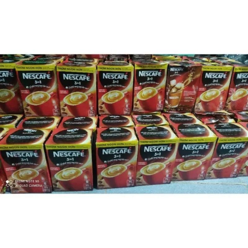 cà phê hoà tan nescafe sữa đá hộp 20 gói