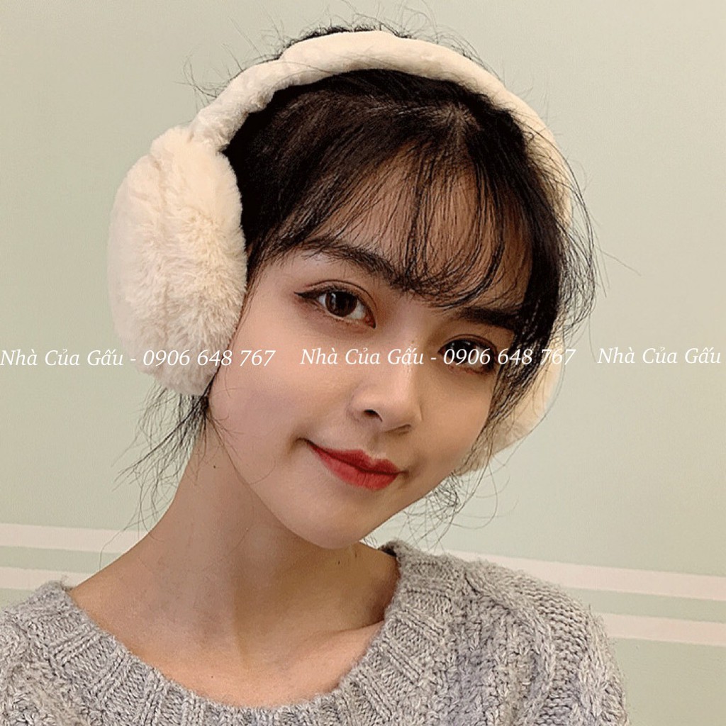 Chụp tai giữ ấm lông cực mịn, siêu xinh đã về hàng