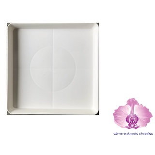 Đĩa lót chậu vuông 20cm - #069d#