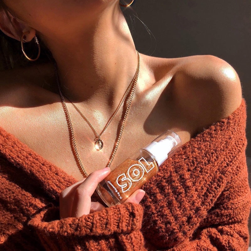 AUTH - SALE OFF XỊT NHŨ BODY COLOURPOP SOL SHIMMERING DRY OIL CÁC MÀU BEST SELLER