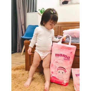 Bỉm tã dán / quần momo diamond organic đủ size s64 / m60 / l54 / xl50 / xxl48 / xxxl46