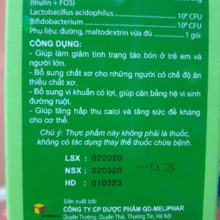✅ Men vi sinh BIO-ACIMIN Fiber ( Hộp 30 gói)