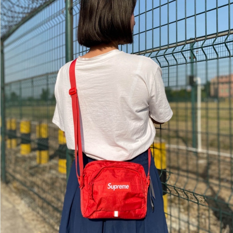 Túi Đeo Hông In logo 19ss46 Thời Trang Đường Phố Cho Nam Và Nữ