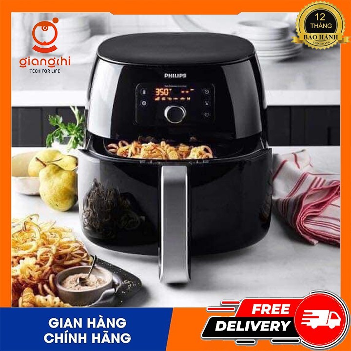 Nồi chiên không dầu Philips Airfryer HD9650 XXL- Hàng Chính Hãng - GIANG CHI SHOP