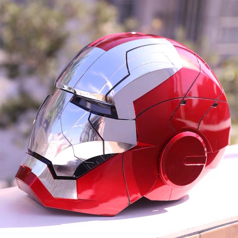 Mũ bảo hiểm Nón Iron Man ra lệnh giọng nói tự mở nón
