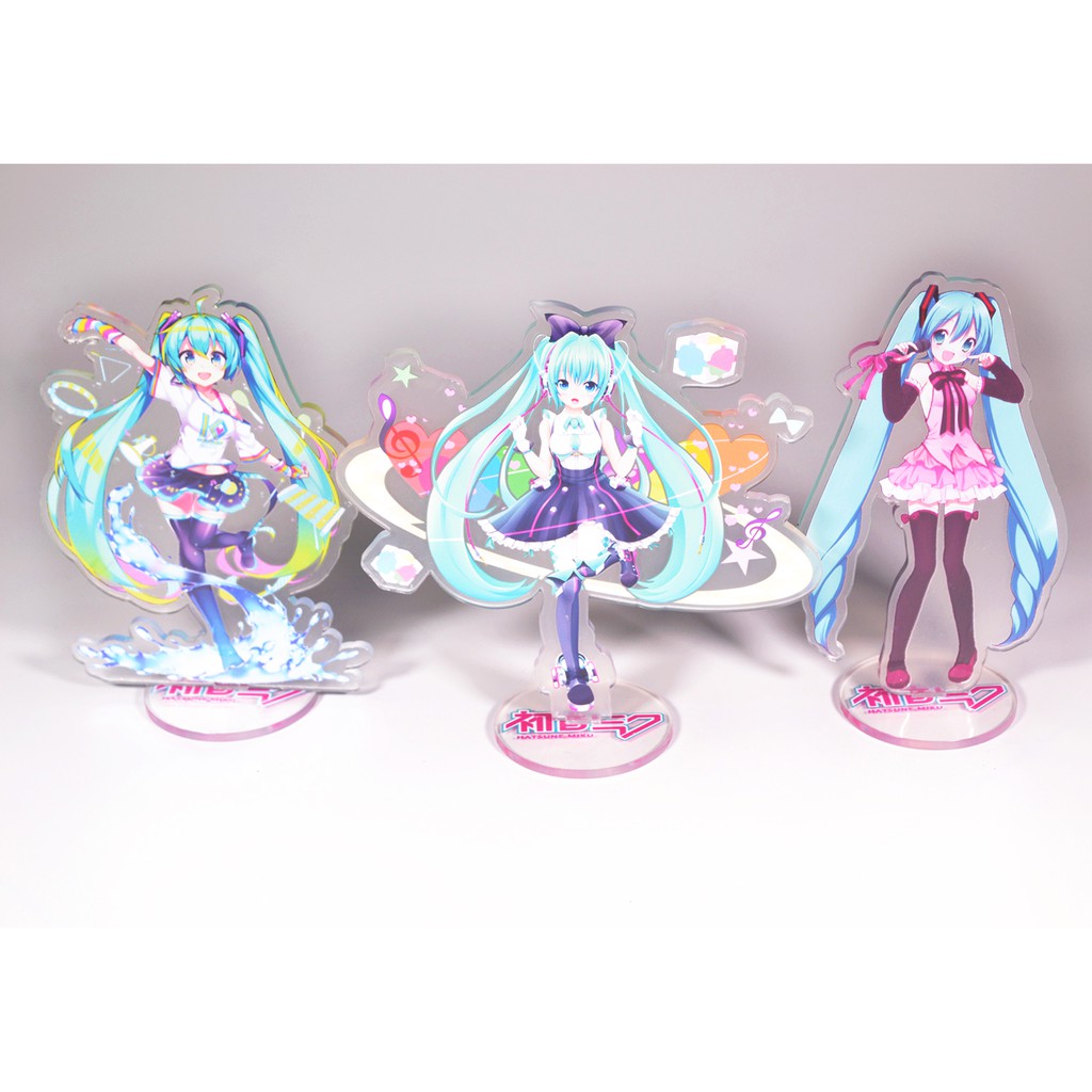 [thanh lý bán lỗ]Standee Tượng Mica Anime 15cm - Hatsune Miku [AAM] [PGN20]